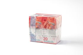 Bundles of vacuum-packed notes