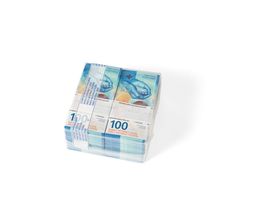 Notenbündel 100-Franken-Note verschweisst