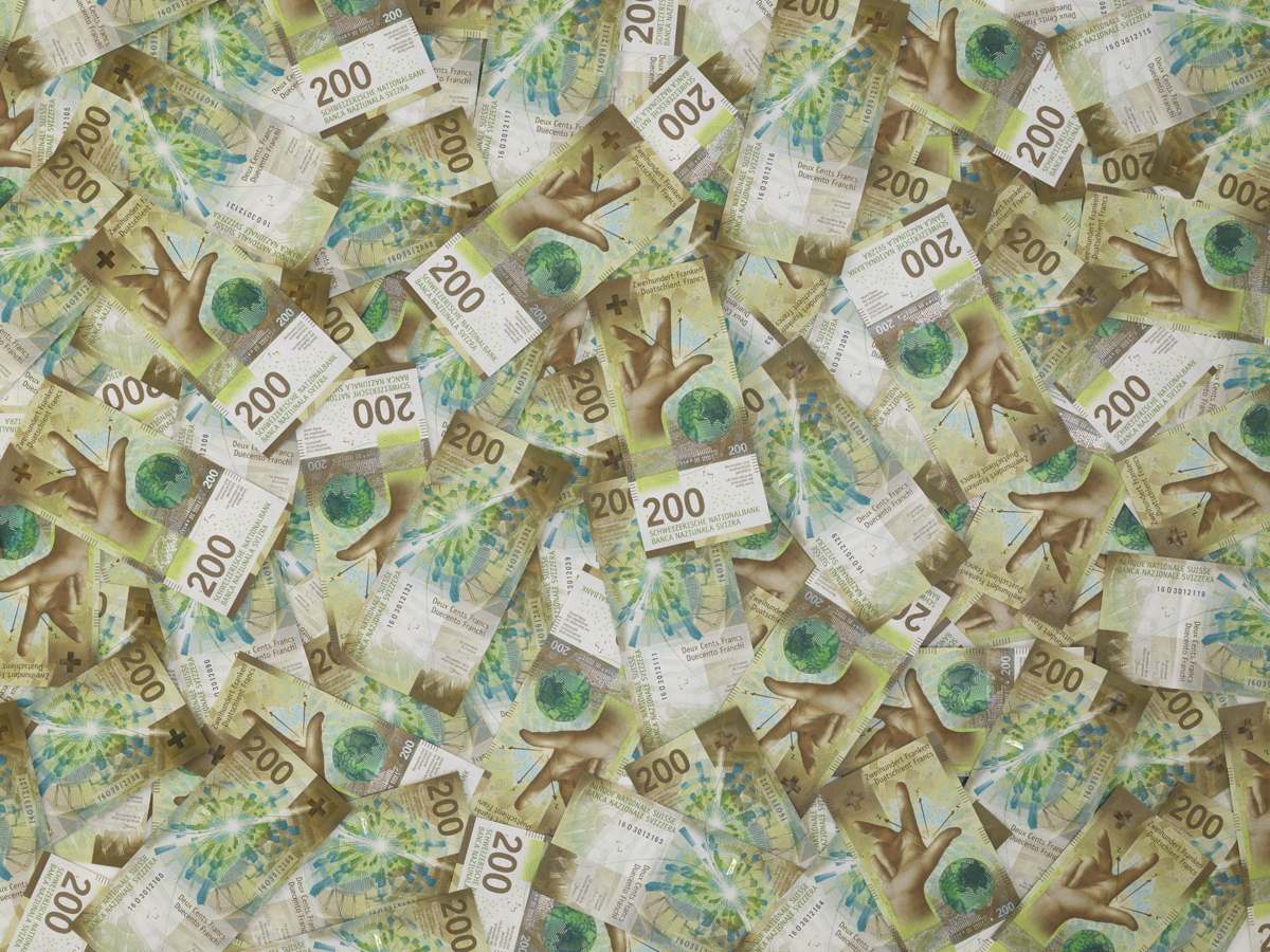 200-franc notes from ninth series