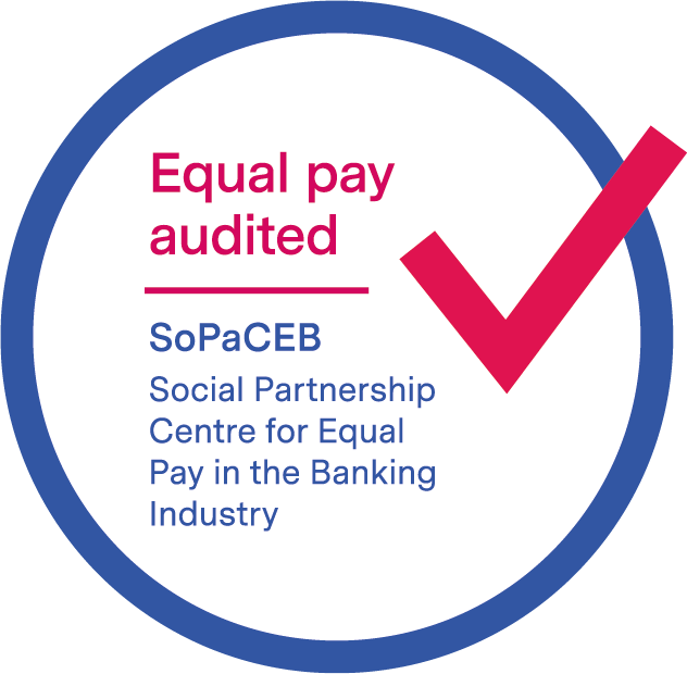 Seal of approval Social Partnership Centre for Equal Pay in the Banking Industry