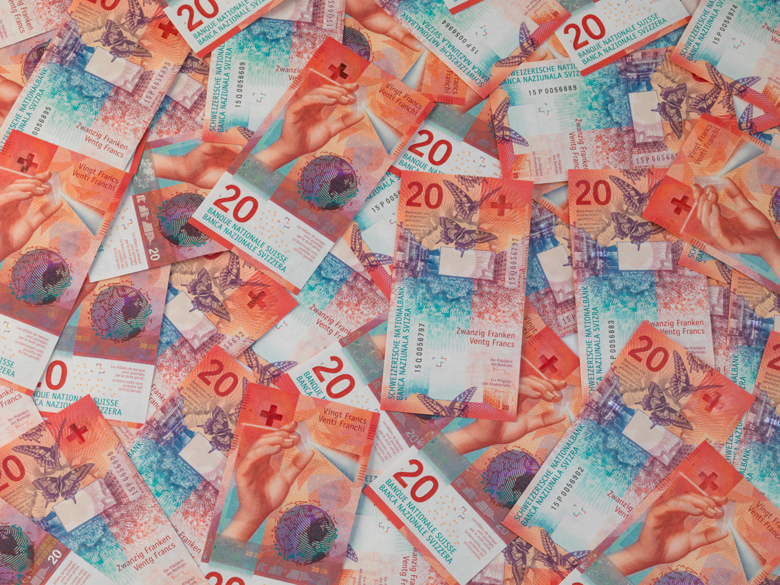 20-franc notes from ninth series